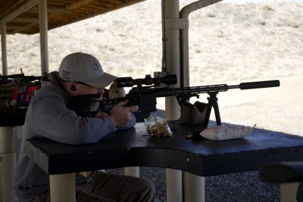 The Jackalope in use with a Sig Sauer Cross