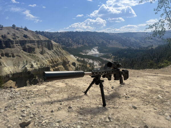 The Jackalope mounted on a SigSauer Cross in 6.5CM