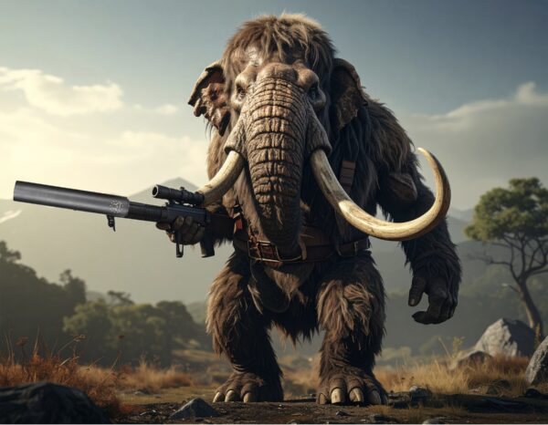Mammoth with The Barron.