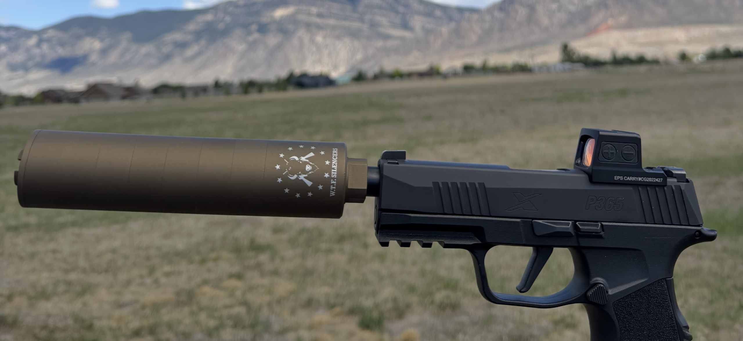 Ultra Lightweight Modular 9mm Suppressor that does not need a piston booster