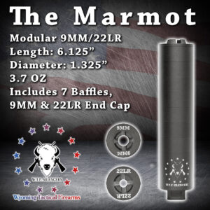 The Marmot 9mm modular Suppressor